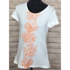 Merrell White with Orange Floral T-shirt